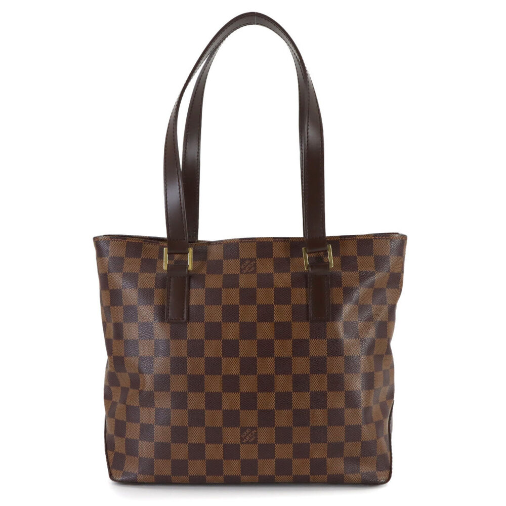 LOUIS VUITTON Authentic Brown Damier Piano Tote Bag - Picture 2 of 10